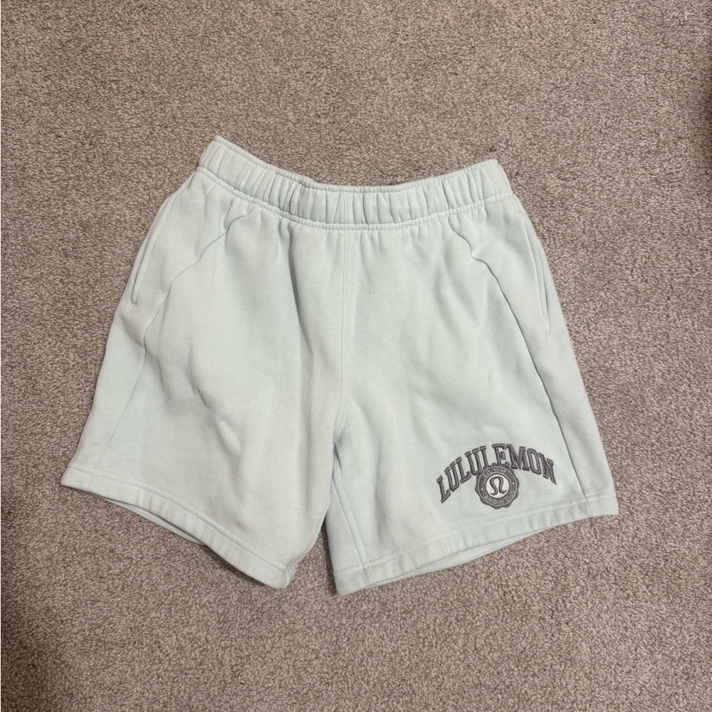 lululemon athletica Light Blue Athletic Shorts